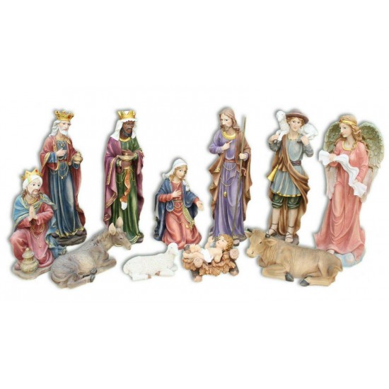 Holy Family Christmas Nativity Scene 36 Inch 11-Piece Set