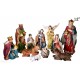 Nativity Set - 11 Nativity Figurines - Baby Jesus, Mary, Joseph,Shepher