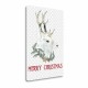 Merry Christmas Buck by Sarah Ogren, Gallery Wrap Canvas  34