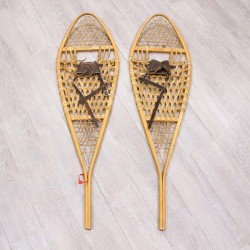 Authentic Vintage Pair of Used Snowshoes (47-90-G3409) Y8U