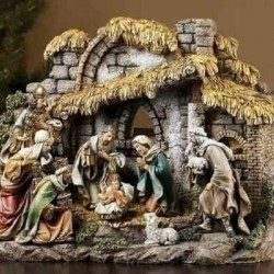 Joseph Studio 10 Piece Colored Christmas Nativity