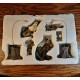 Big Sky Carvers Moosetivity set # 1 complete Rare hard to find