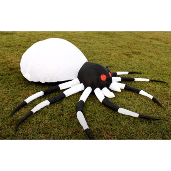 Projection Kaleidoscope Large Spider Inflatable Outdoor Halloween Holiday Decor