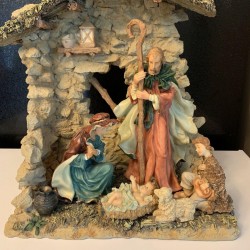 Christmas Nativity Joseph And Mary Stone One Piece 16