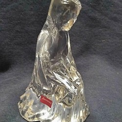 Baccarat Nativity Scene- Mary Kneeling (with red box)