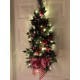 Awe-Inspiring Candy Cane Wall Tree