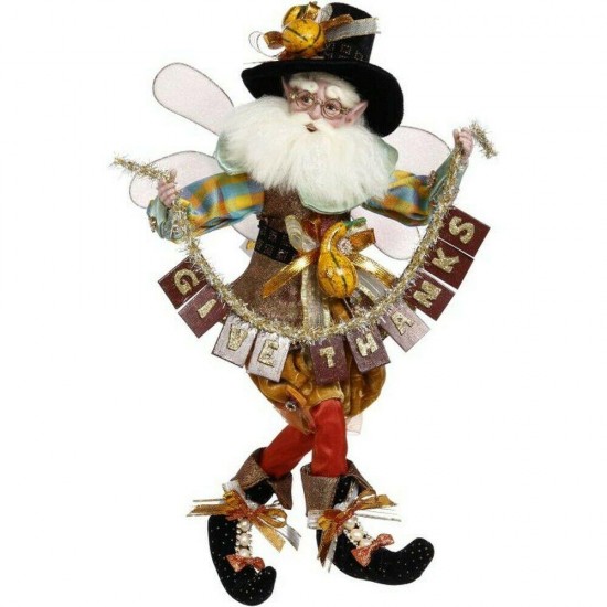 Mark Roberts 2020 Collection Thanksgiving Fairy, Medium 16.5-Inch Figurine