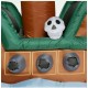 Gemmy 10 Ft. Animated Inflatable Skeleton Pirate Ship Halloween Horror Party