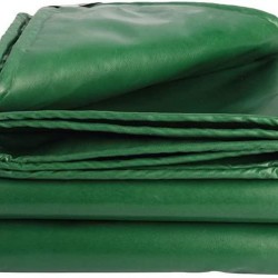 JFFFFWI Tarpaulin,Heavy Duty Tarp Waterproof Tarp UV Resistant Green Thicken Sheet for Garden Furniture Hutch Trampoline Wood Car Camping Or Gardening-540g/㎡ Tarpaulin (Size : 4mx8m)