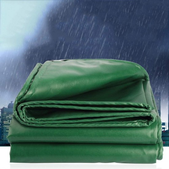 JFFFFWI Tarpaulin,Heavy Duty Tarp Waterproof Tarp UV Resistant Green Thicken Sheet for Garden Furniture Hutch Trampoline Wood Car Camping Or Gardening-540g/㎡ Tarpaulin (Size : 4mx8m)