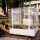 Ygo Greenhouse Hot House with Zipper Doors for Garden,Patio,Home,Backyard (Color : White, Size : 8036cm/31.514.2