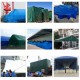 JFFFFWI Tarpaulin,Blue Heavy Duty Truck Tarp Waterproof UV Resistant Ground Sheet s for Camping, Fishing, Gardening Car Boat Camping Firewood Woodpile-350g/㎡ Tarpaulin (Size : 6x6m)