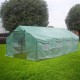 WYZBD 20′x10′x7′-B Heavy Duty Greenhouse Plant Gardening Spiked Greenhouse Tent