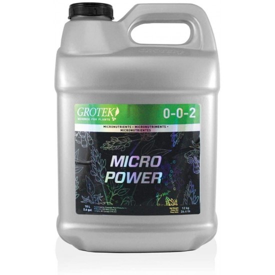 Grotek GT0006551 MicroPower, 10L, 10 L, Grey