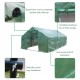 YQ WHJB Portable Garden Green House Cover,Compact Walk in Plastic PE Greenhouse Greenhouse Grow Hosuse Frame with Removable Waterproof PE Cover