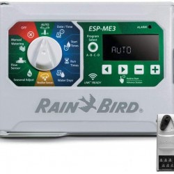 Rain-Bird Controller Indoor Outdoor Lawn Irrigation Sprinkler Timer ESP4ME3 (+ 1 Module Only)