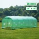 Unik Always Walk in Greenhouse Steeple Larger Hot Green House Canopy Outdoor Plant Gardening