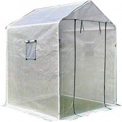 Ygo Greenhouse Hot House with Zipper Doors for Garden,Patio,Home,Backyard (Color : B, Size : 150195cm/5976.8