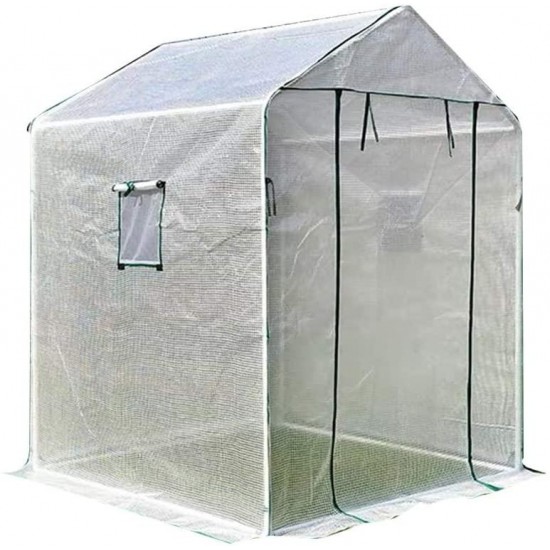 Ygo Greenhouse Hot House with Zipper Doors for Garden,Patio,Home,Backyard (Color : B, Size : 150195cm/5976.8