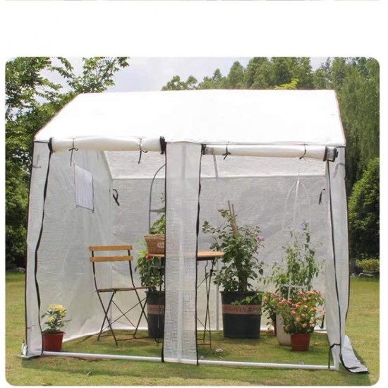 Ygo Greenhouse Hot House with Zipper Doors for Garden,Patio,Home,Backyard (Color : B, Size : 150195cm/5976.8