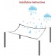 ZHUAN Tarpaulin Waterproof Heavy Duty Sunscreen Antifreeze Plastic Cover Edge Punch Applicable Throughout The Year Gardening Accessories Outdoor, 10 Sizes (Color : White, Size : 6.8×4.8m)