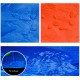 ZHUAN Tarpaulin Waterproof Heavy Duty Protect Materials from Moisture and Dust Lightweight Metal Eyelet Easy to Carry Outdoor Open Air Yard, 21 Sizes (Color : Blue, Size : 8x10m)