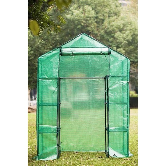 Ygo Greenhouse Hot House with Zipper Doors for Garden,Patio,Home,Backyard