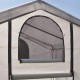 ShelterLogic 10' x 10' GrowIT Greenhouse-in-a-Box Flow Peak Roof Style Easy Access Outdoor Grow House with Translucent Waterproof Cover, White