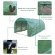 YQ WHJB Greenhouse with Steel Frame and Steel Frame Door,Plastic Portable Garden Greenhouses for Indoor Outdoor