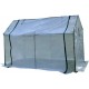 Ygo Greenhouse Outdoor Waterproof Hot House with Zipper Doors for Garden,Patio,Home,Backyard (Size : 180cm/70.8